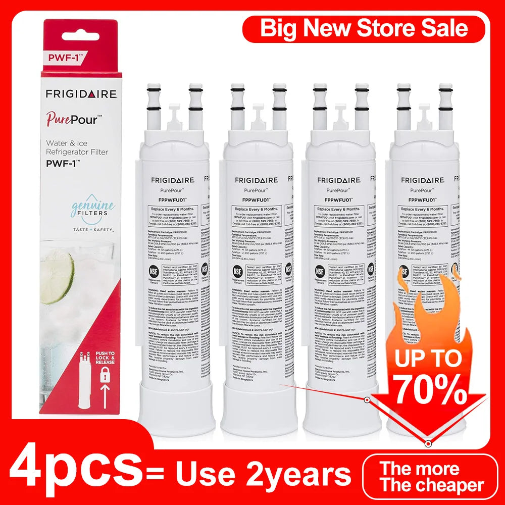 Frigidaire FPPWFU01 PurePour PWF-1 Refrigerator Water Filter
