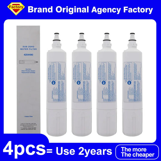 Brand Genuine Sub-Zero 4204490 4290510 F1000 Refrigerator Water Filter Fits Built-In, PRO48, and Integrated Refrigerators